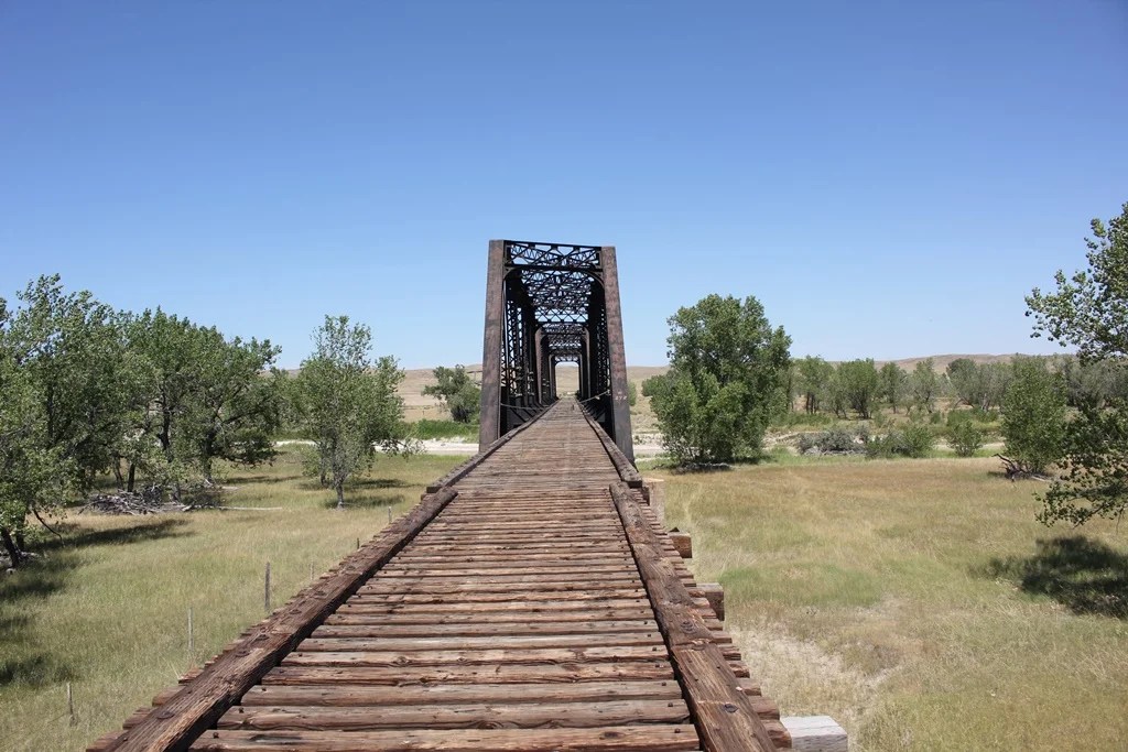 Abandoned Cheyenne River Bridge